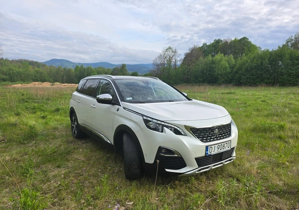 Peugeot 5008 cena 116000 przebieg: 97789, rok produkcji 2018 z Góra małe 106